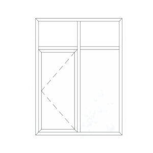 120-series-casement-window-with-a-fly-screen-thermal-break_1 120 Series casement window swing outward with fly screen (thermal break)